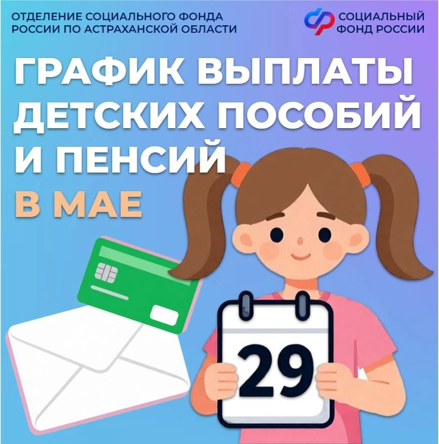 В Астраханской области родители более 100 тыс детей