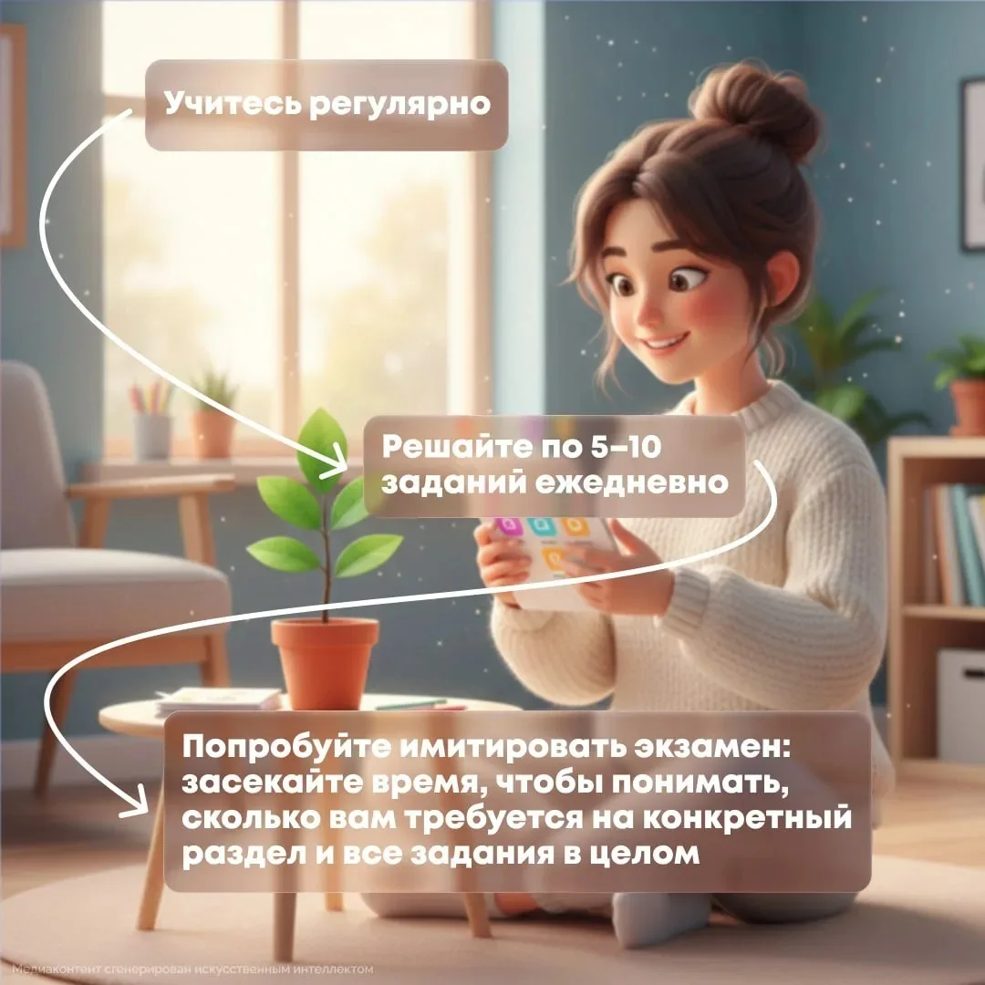 Приём заявлений на сдачу ЕГЭ в 2026 году завершился.  Следующая ступень – подготовка к экзаменам. На