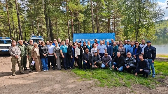⚠️В Красноярском крае на территории озера Айдашки Ачинского округа прошли межрегиональн...