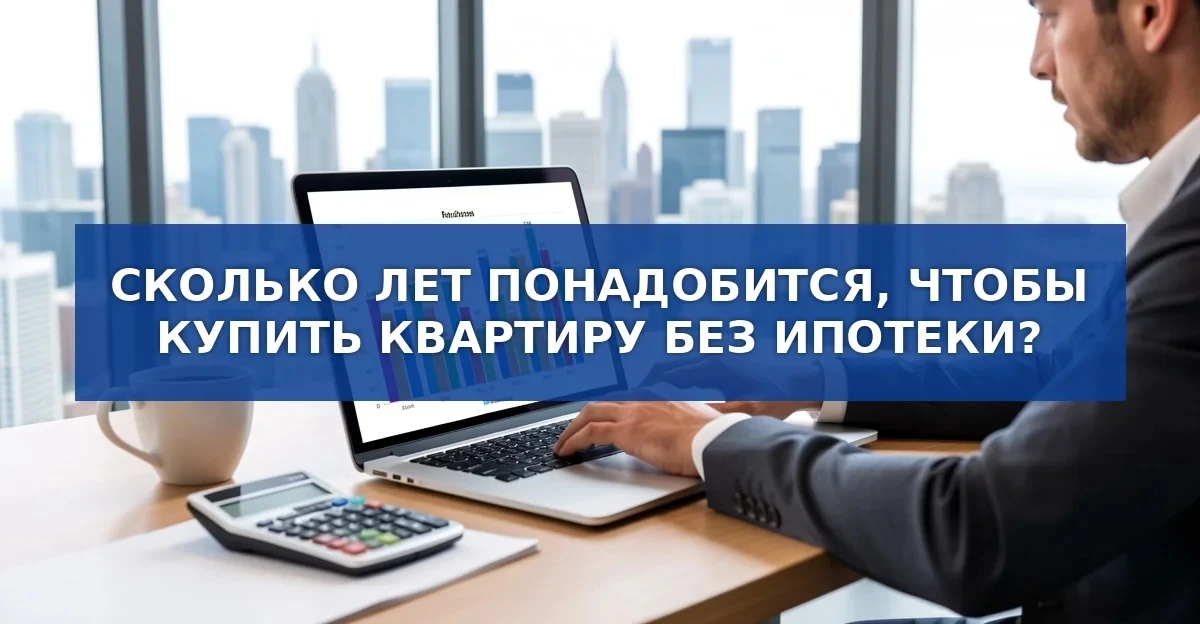 Сколько лет понадобится, чтобы купить квартиру без ипотеки?