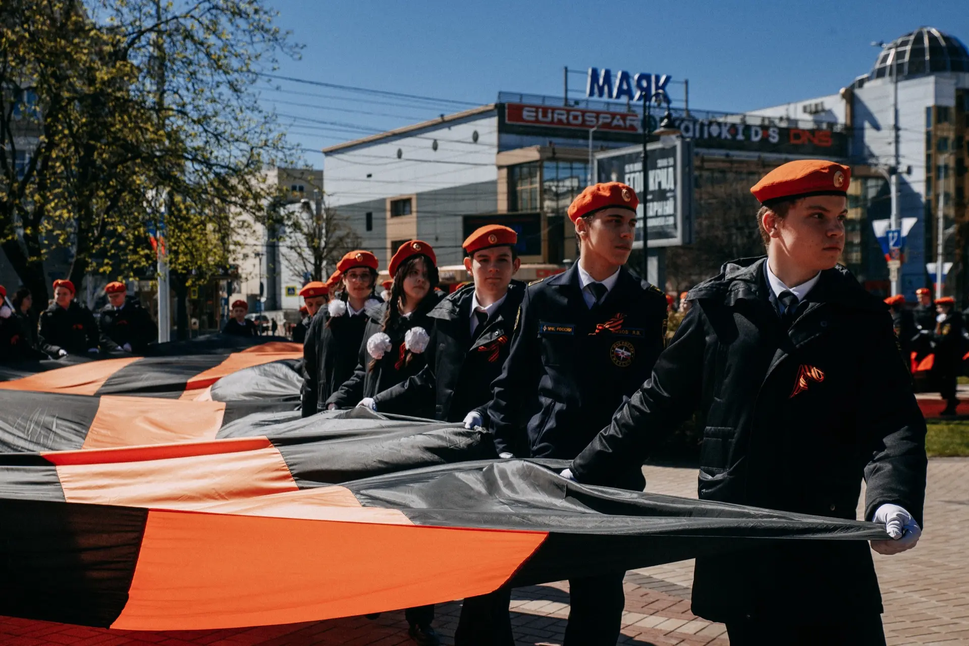 «Георгиевская ленточка»: старт акции 🕊  В Калининграде стартовала международная акция «Георгиевская 