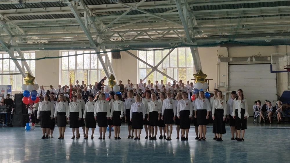 #День_Победы 🇷🇺 🎖6 мая в нашем районе прошёл торжественный Парад Победы, приуроченный к 81-й годовщи