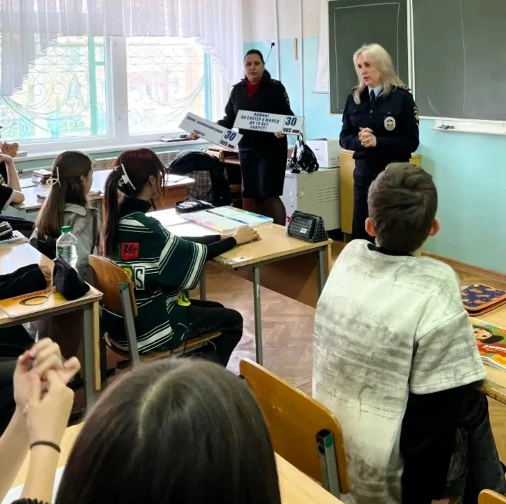 📢 Профилактика и безопасность: важная встреча для школьников Ахтубинского района  В ахтубинской СОШ 