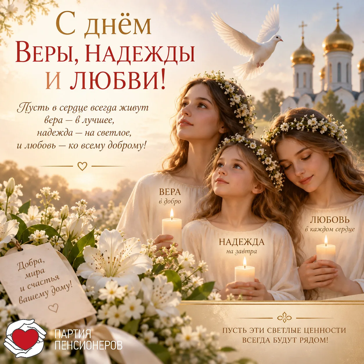 🌸 ДОРОГИЕ ВЕРЫ, НАДЕЖДЫ И ЛЮБОВИ!