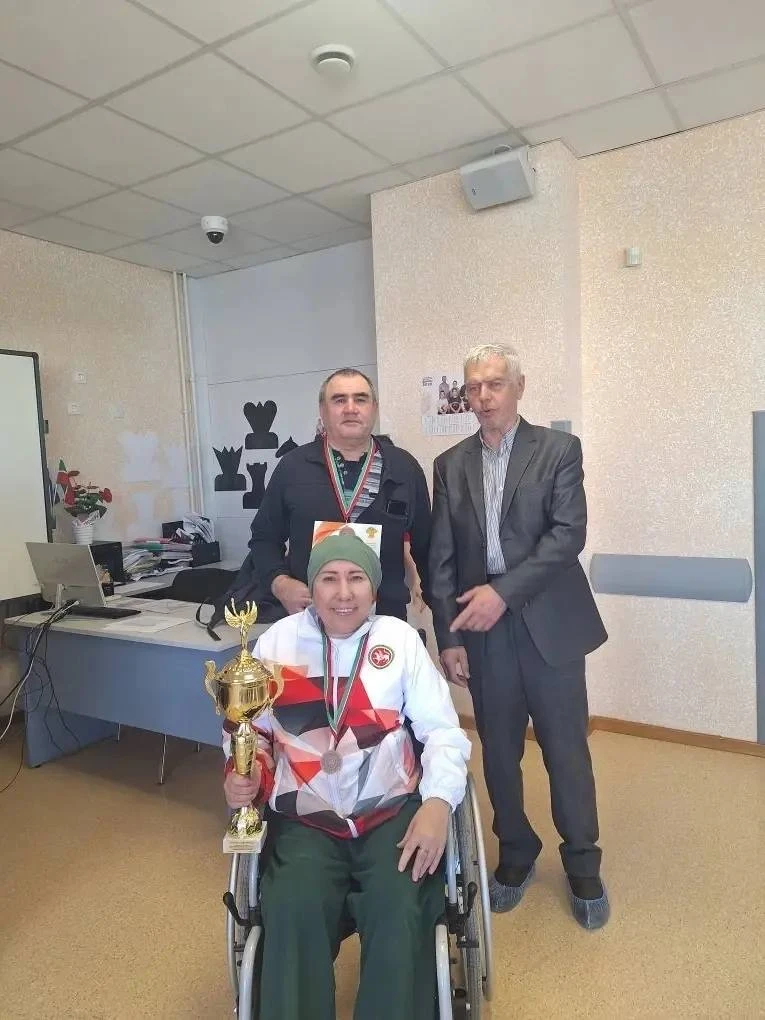 Саба районында   "Сәламәтлек" Спартакиадасы кысаларында узган шашка ярышларыннан Балтач командасы со