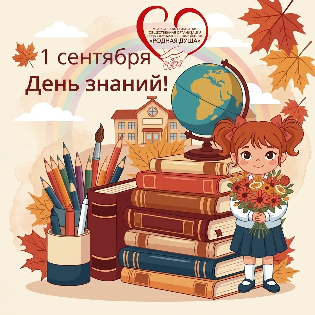 🔔 С Днём знаний! В добрый путь за новыми открытиями и победами!