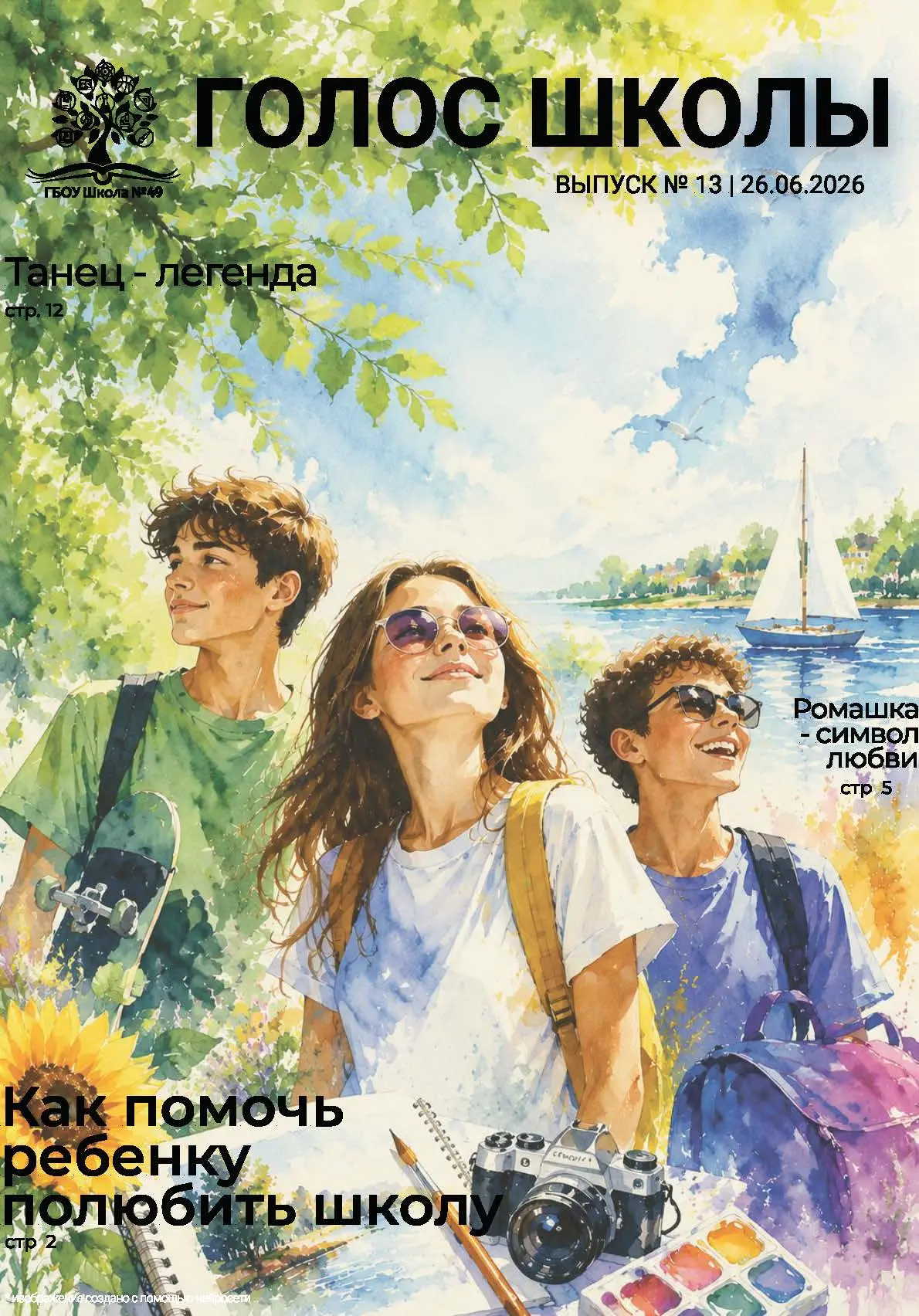 ᴧᴇᴛний ʙыᴨуᴄᴋ! 🏖

📣 Встречайте новый выпуск школьного журнала «Голос Школы»! 

🍨 В этом номере мы