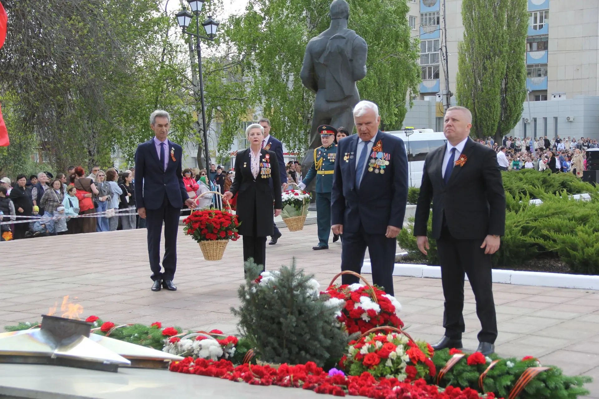 Сегодня Кумертау живёт одной большой радостью, празднуя 81-ю годовщину Великой Победы н...