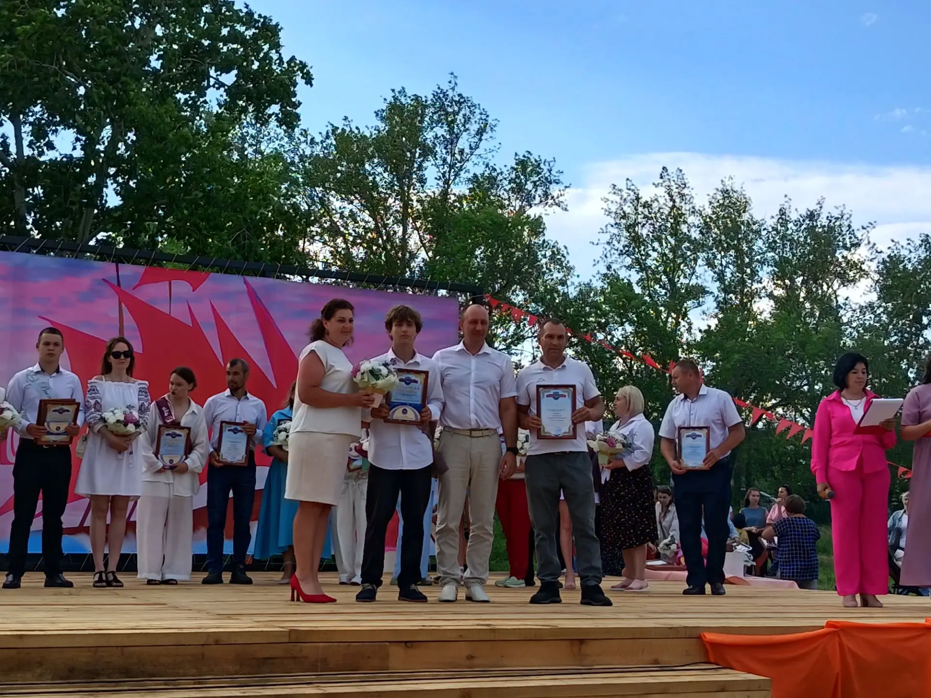 ⛵На муниципальном выпускном «Алые паруса в Ширинском районе» чествовали 🎉🎊 нашего замечательного💯