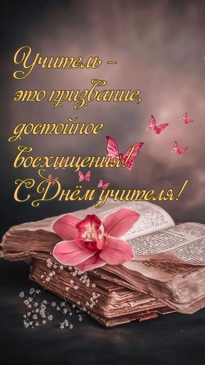 📚🍁 5 октября — День учителя 💐