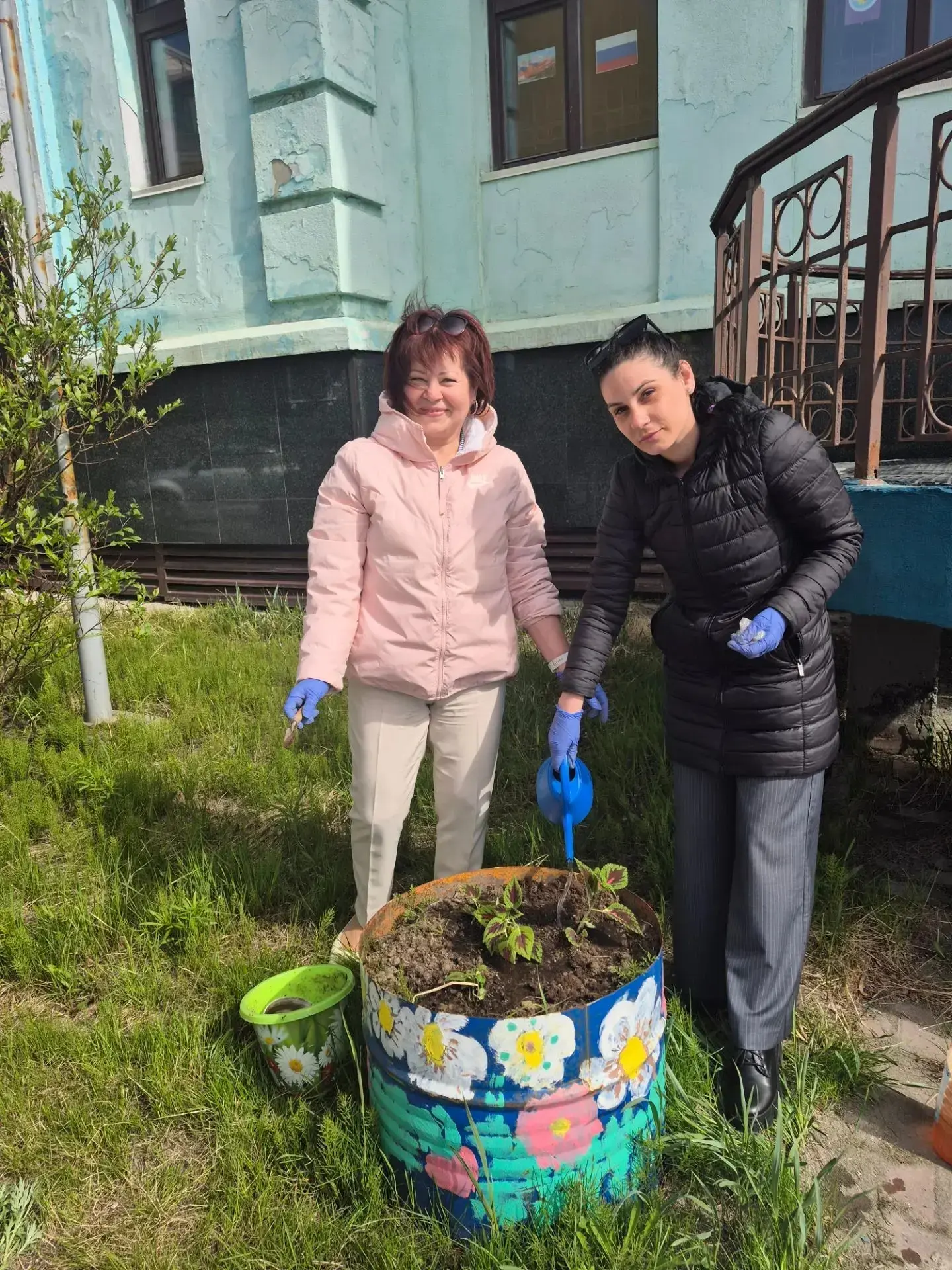 Коллектив Управления Федерального казначейства по Чукотскому автономному округу продолжает облагораж