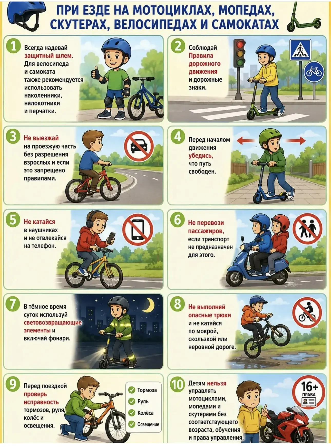 Не выбирай безрассудство. Выбери безопасность!