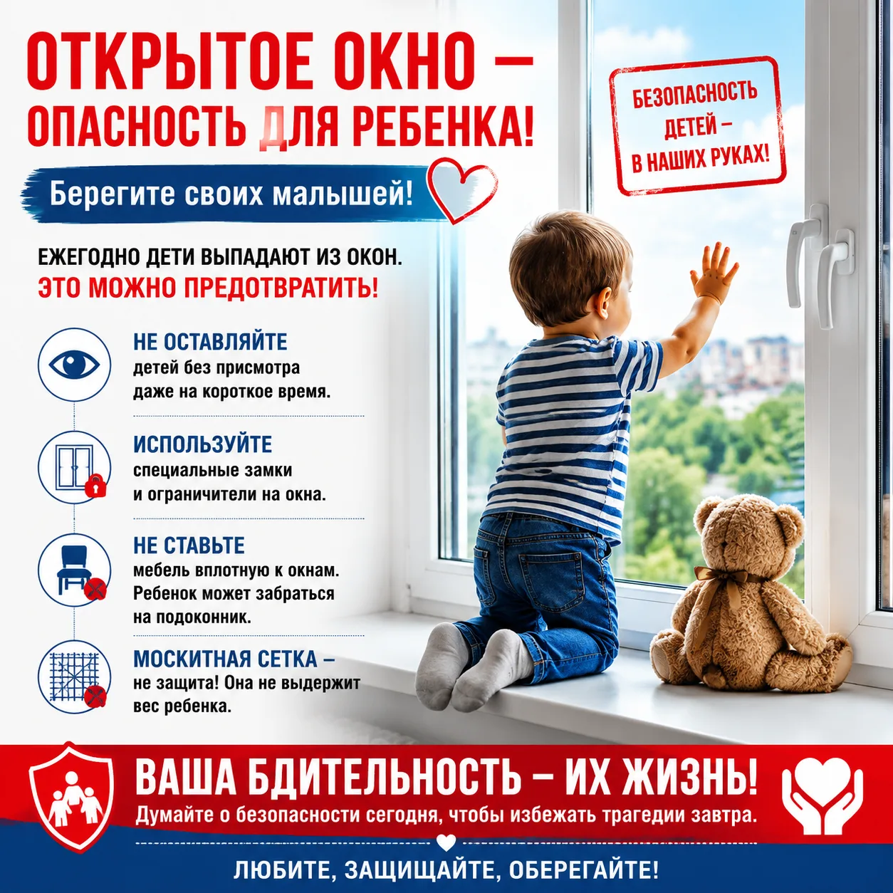Уважаемые родители,


Последние недели принесли тревожные новости: участились случаи выпадения детей