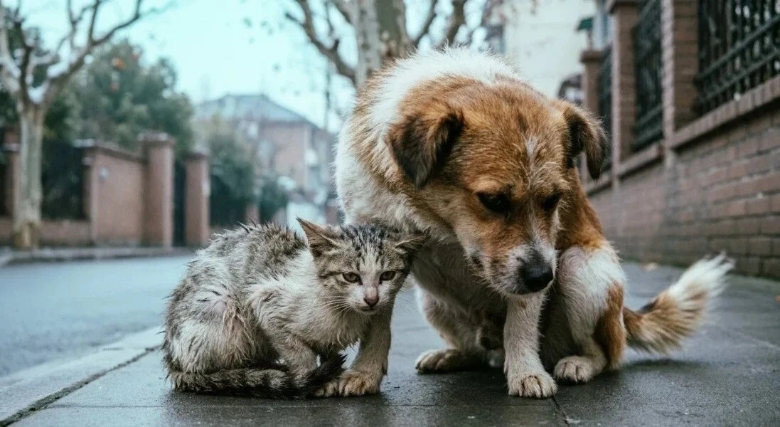 🐕🐈Третья суббота августа — Всемирный день бездомных животных.