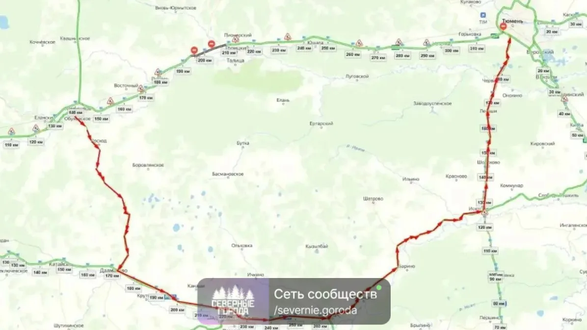 Последствия паводка привели к перекрытию федеральной трассы и режиму ЧС в Ирбитском районе