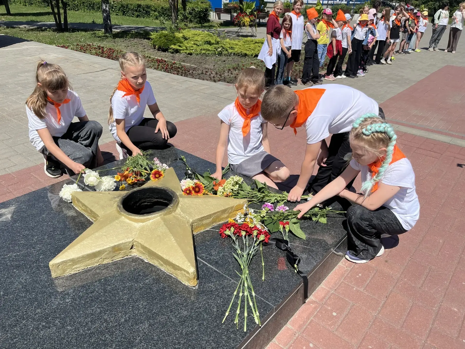 День памяти и скорби в лагере «Талантия» 

📅 Сегодня учащиеся лагеря «Талантия» присоединились ко В