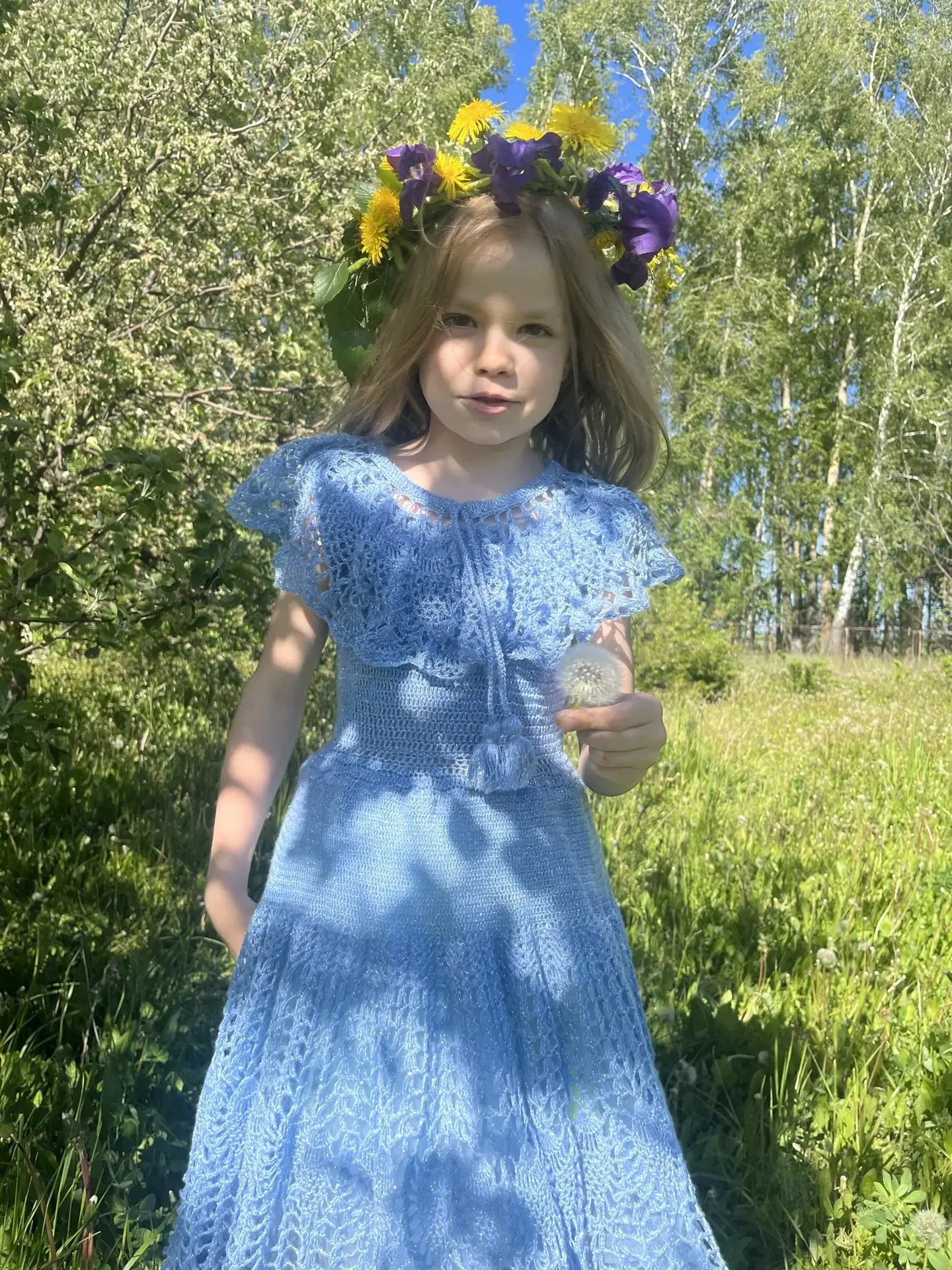 Очень нарядная работа у подписчицы Лейсан Пахомовой получилась! 💙