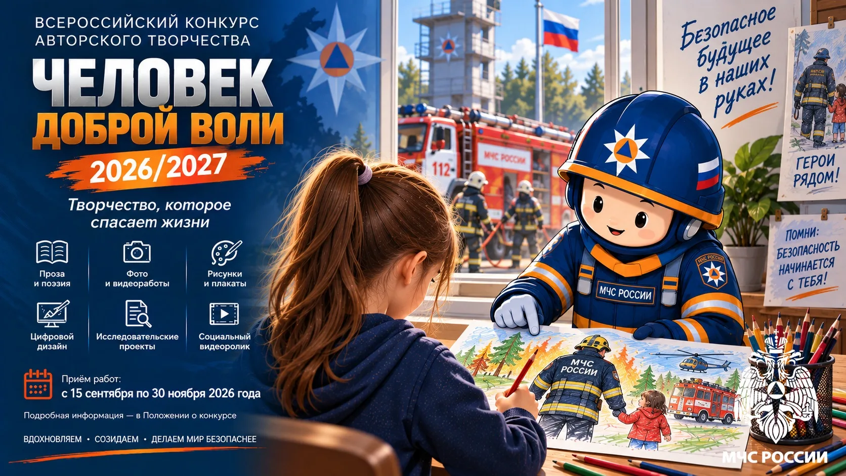 🔥 Творите о тех, кто спасает!