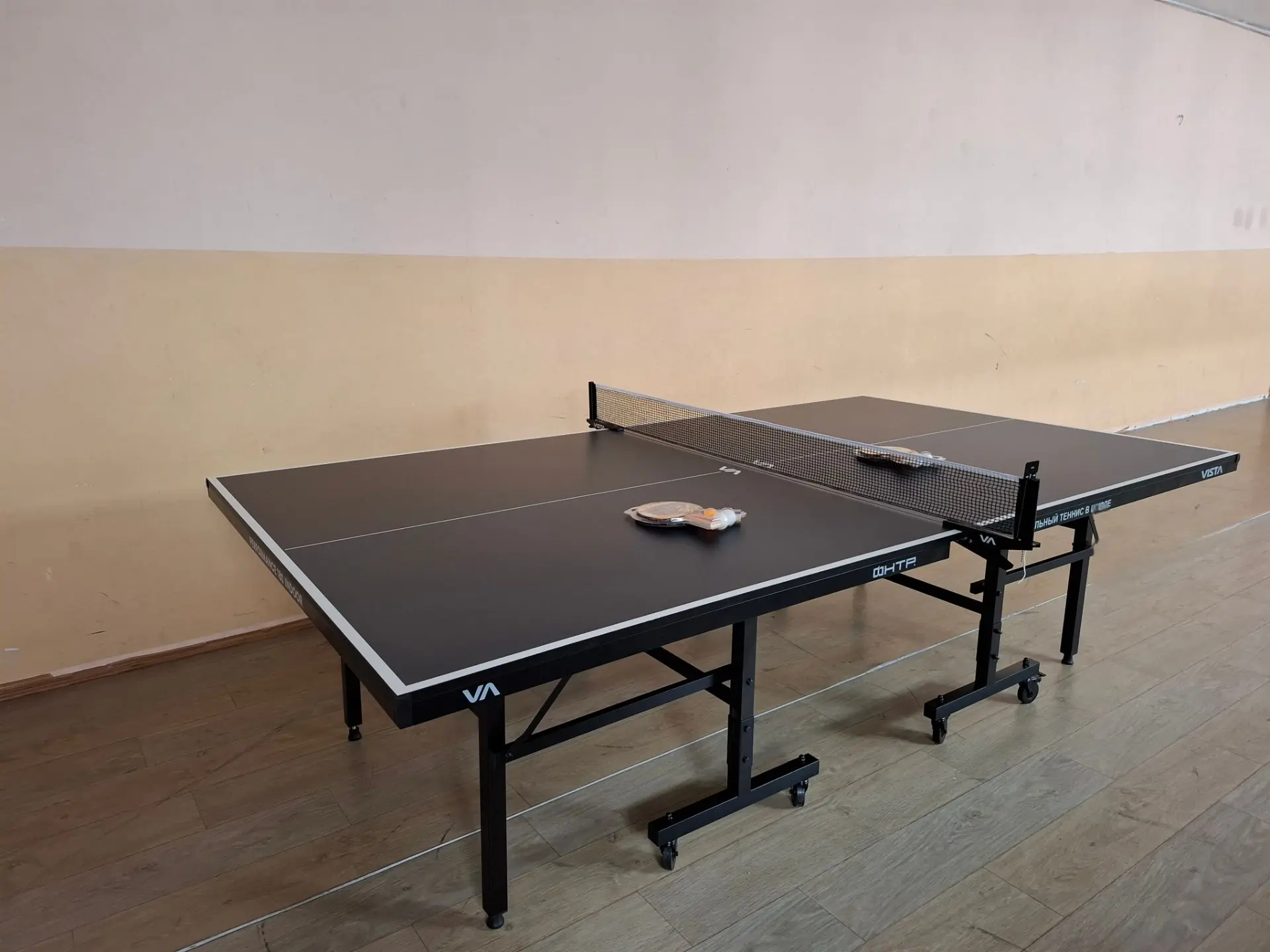 В нашей школе появился ещё один теннисный стол! 🏓