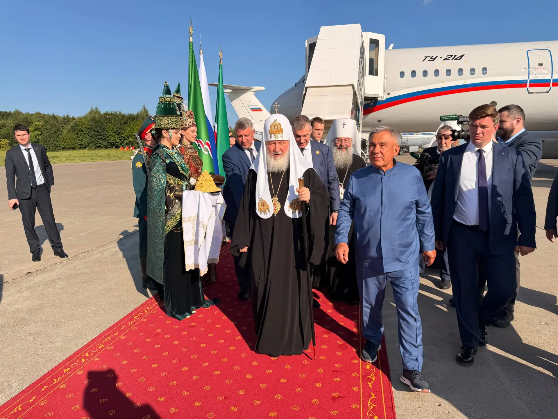 Святейший Патриарх Кирилл прибыл в Казань!