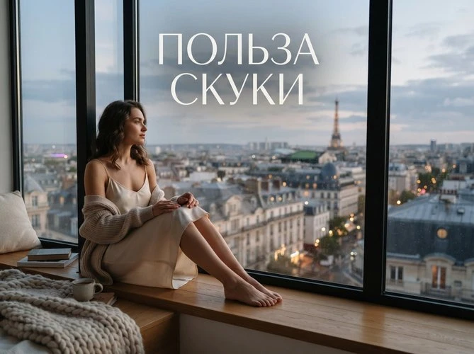 Скука — это портал в твою гениальность.