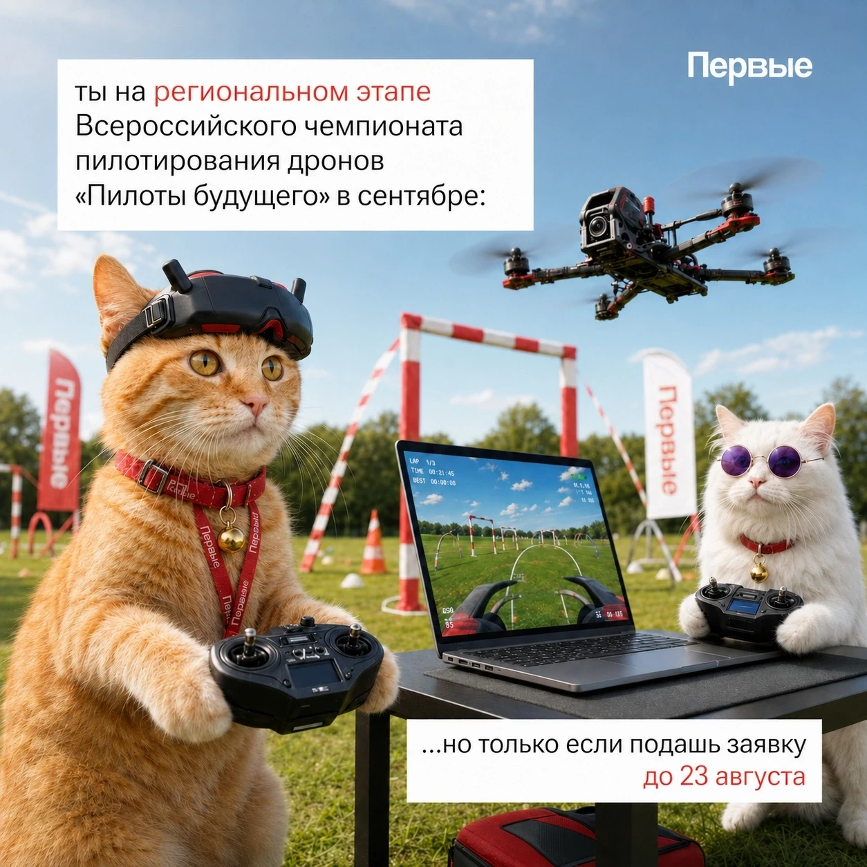 🚁 Готов покорять небо? Стань «Пилотом будущего»! 🚁

До конца регистрации на чемпионат «Пилоты буду