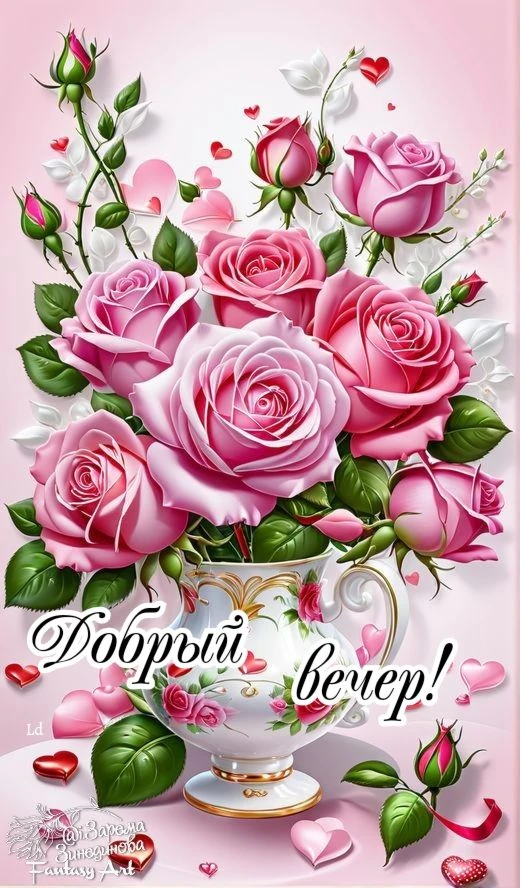 Хорошего вечера! Приятного отдыха! ✨💐