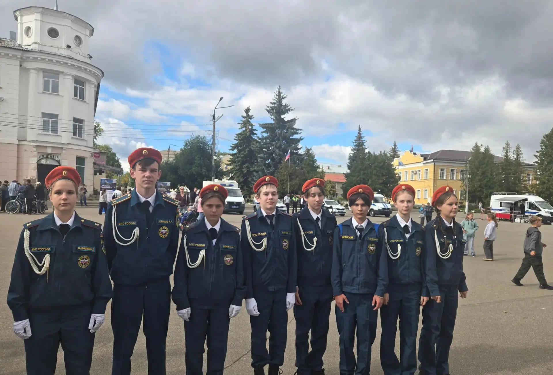 🚓Ребята из нашей школы стали участниками городского мероприятия «Один день с полицией»...