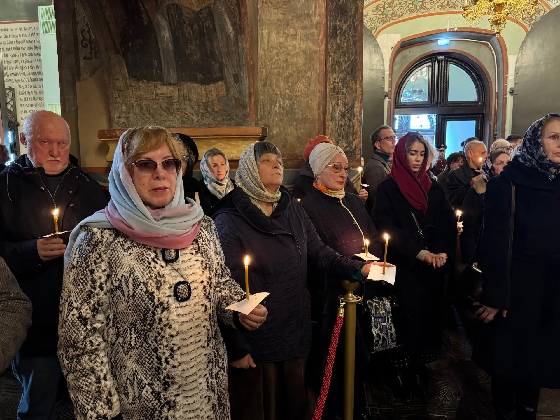 В Успенском соборе проходит прощание с президентом Владимиро-Суздальского музея-заповед...