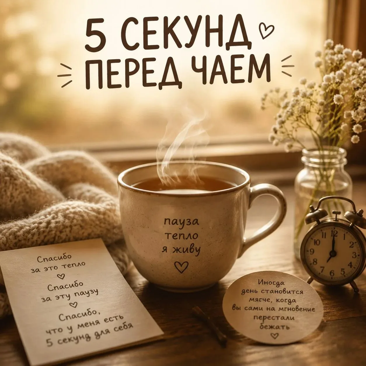 5 СЕКУНД ПЕРЕД ЧАЕМ