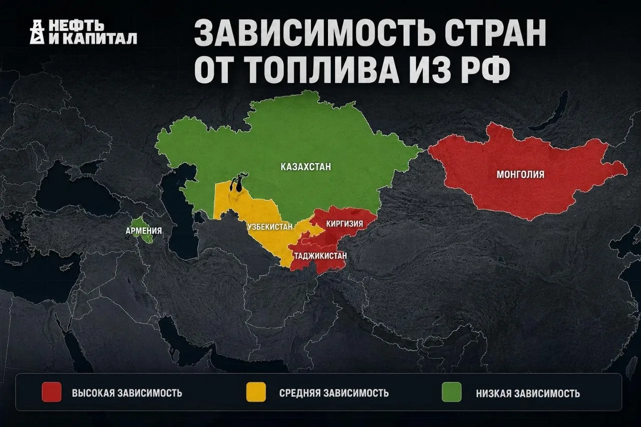⛽️ Топливный кризис вышел за пределы РФ: что происходит у соседей?