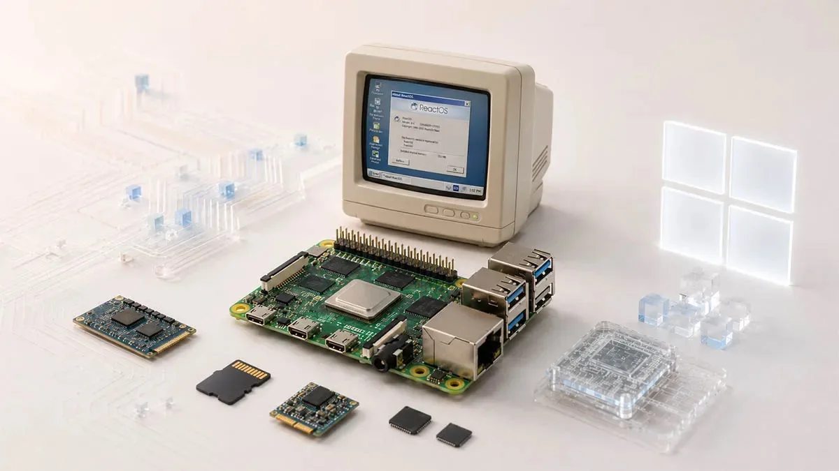 Дух Windows NT добрался до Raspberry Pi 5. ReactOS впервые показали на ARM64.

ReactOS добрался до A