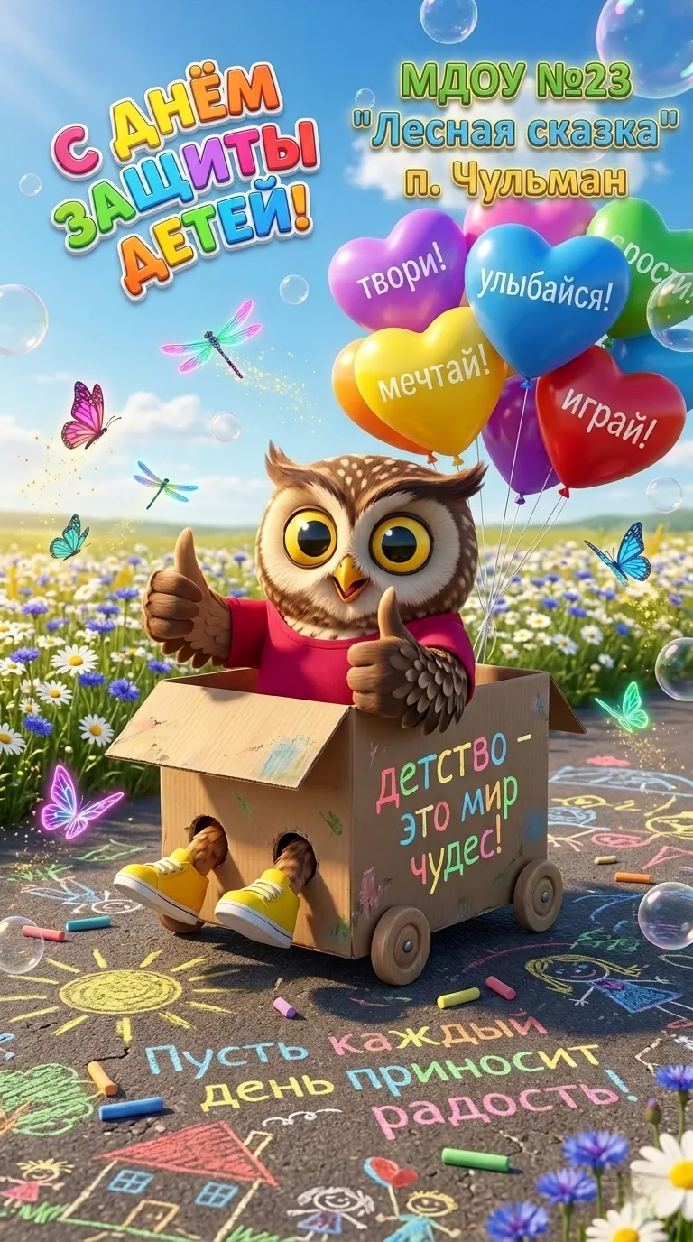 С Днём защиты детей, наши маленькие герои! 🎈

Сегодня, 1 июня, в первый день лета, мы поздравляем в