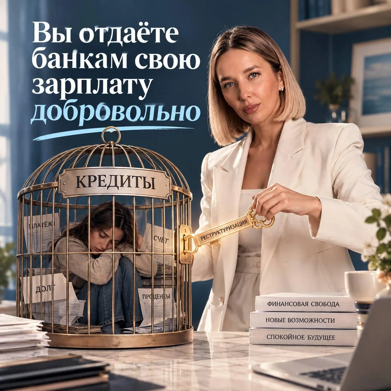 После платежей по кредитам денег почти не остаётся?