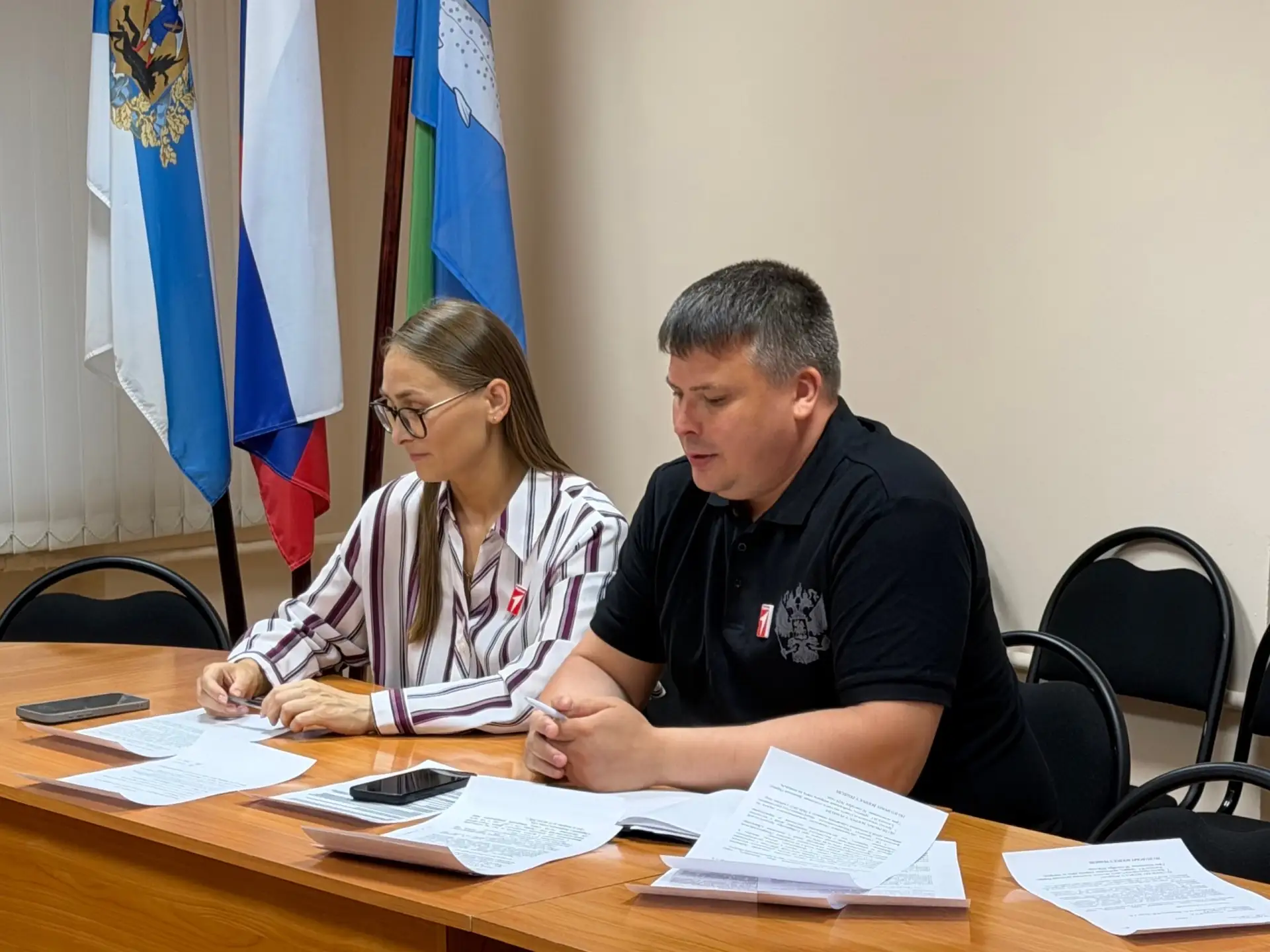 💥 В администрации Онежского округа прошло заседание Координационного совета по взаимодействию с «Дв