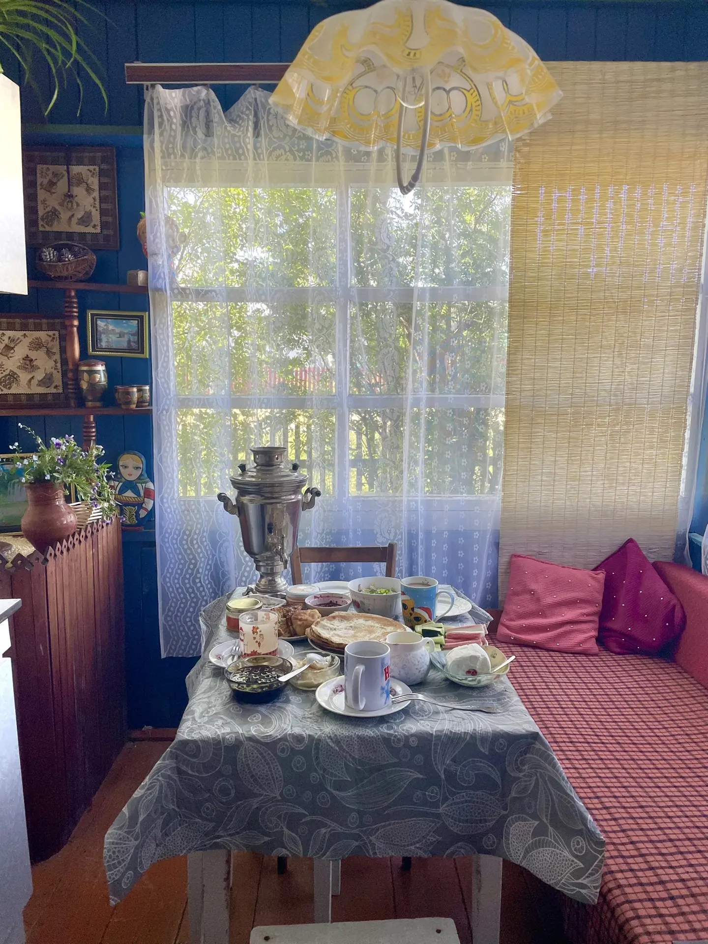 ☀️☕️Завтрак в деревне. Так не хочется отсюда уезжать…