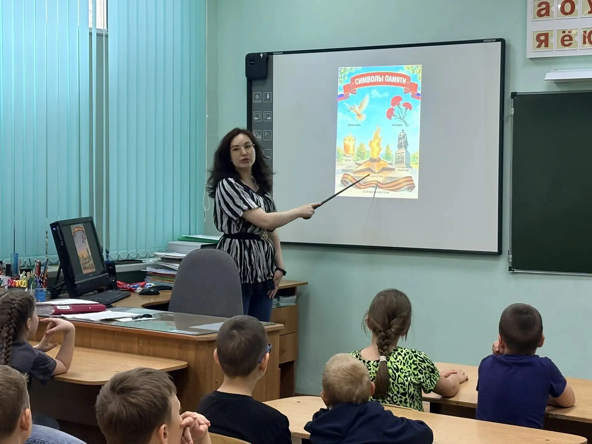Сегодня, 22 июня, в День памяти и скорби, наши учащиеся приняли участие во всероссийской минуте молч