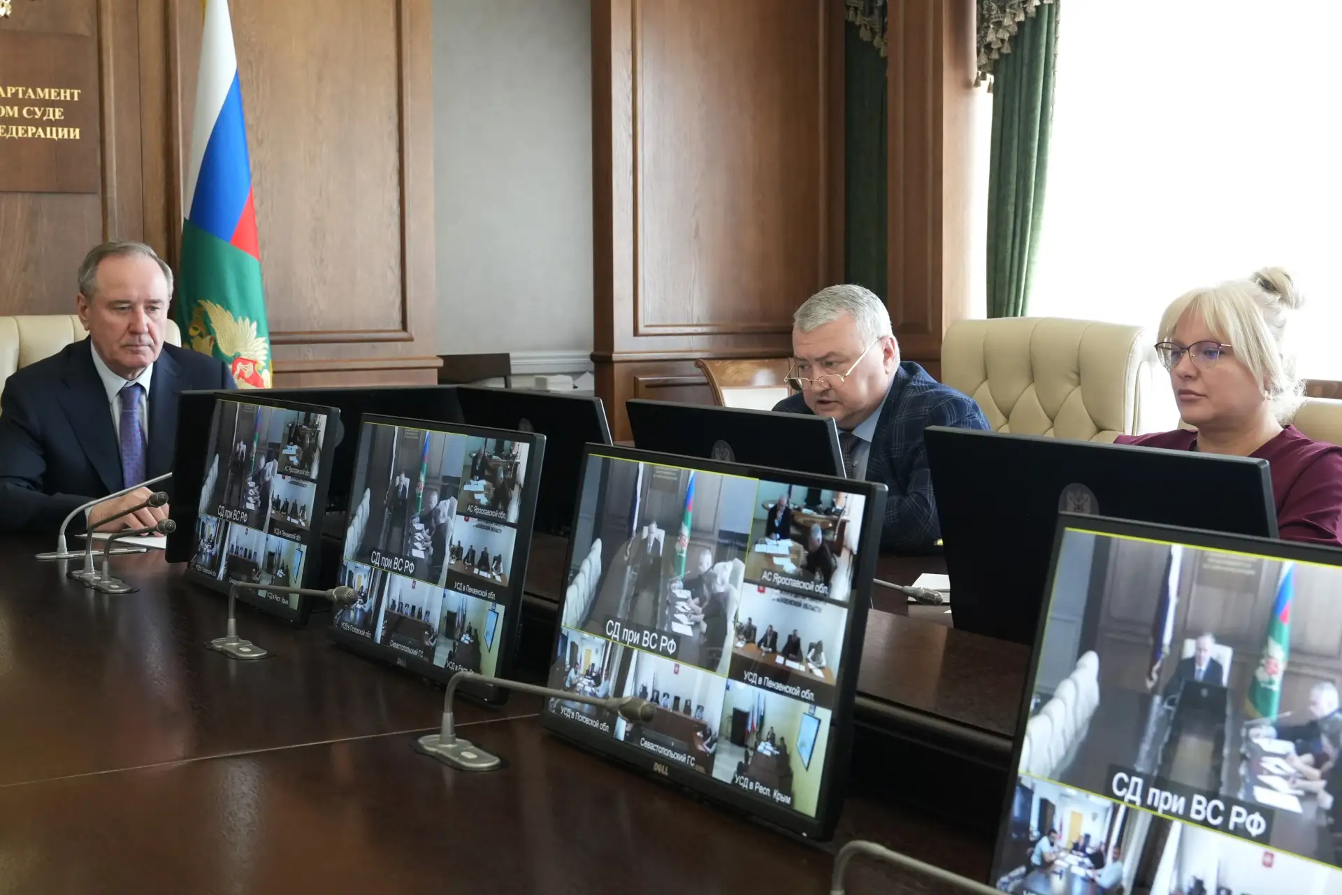 В Судебном департаменте проведено рабочее совещание о текущем состоянии объектов капитального строит