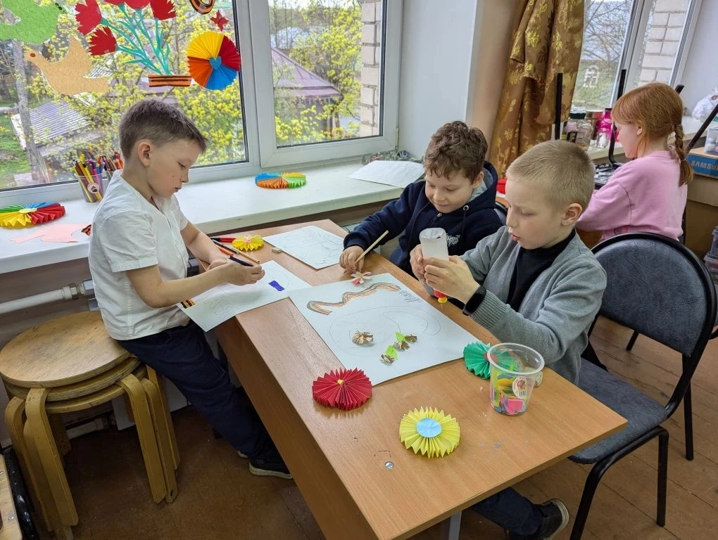 Подготовка к выставке