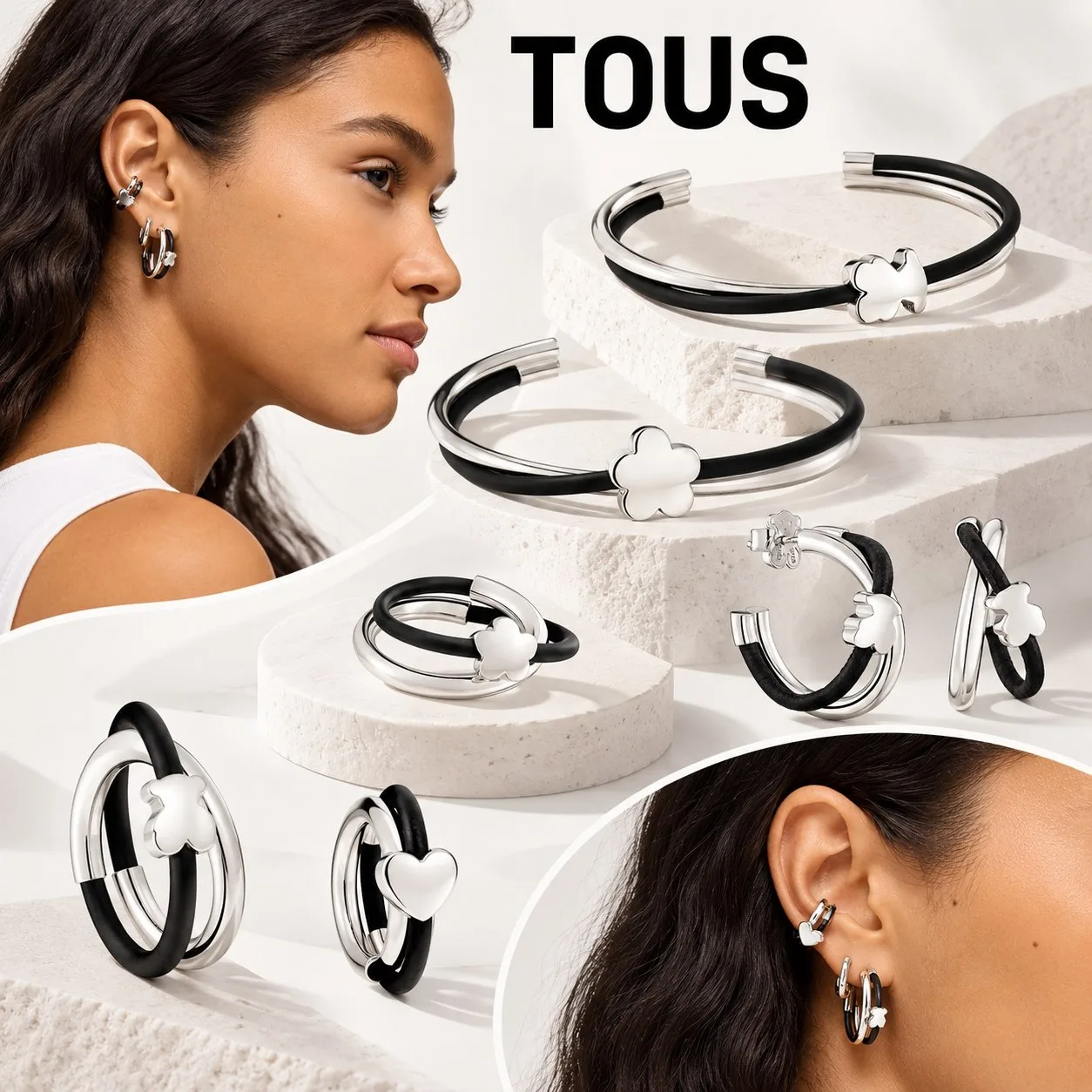 🧸TOUS кольцо 8050