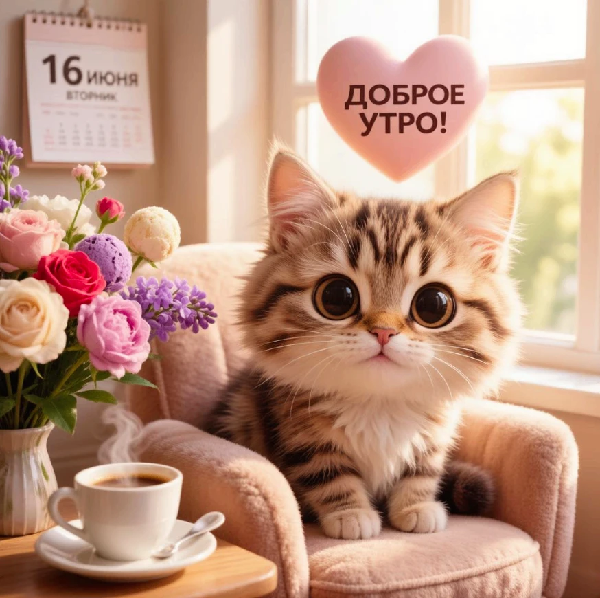 Доброе утро! 😊❤🌸