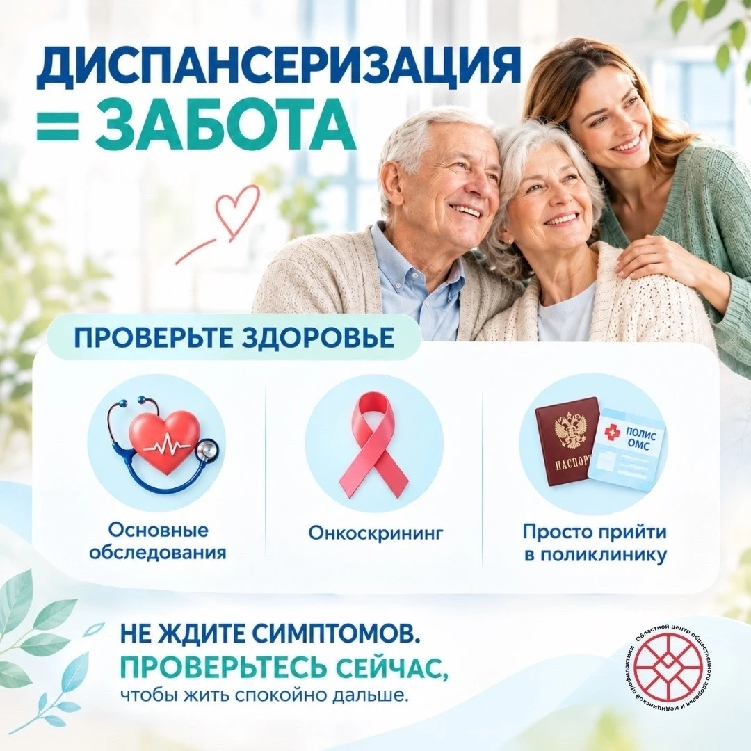 Диспансеризация = забота.