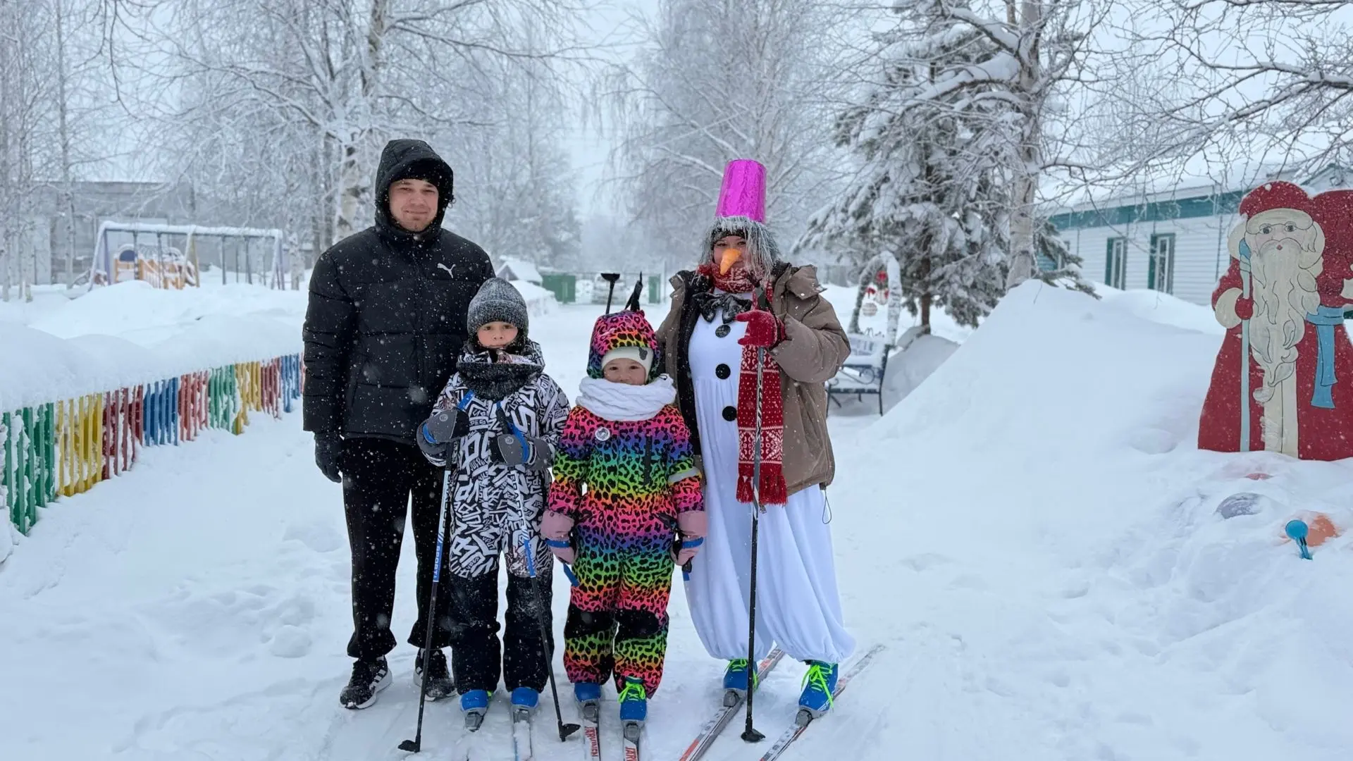 Новогодние каникулы в детском саду традиционно были наполнены праздничными мероприятиями.