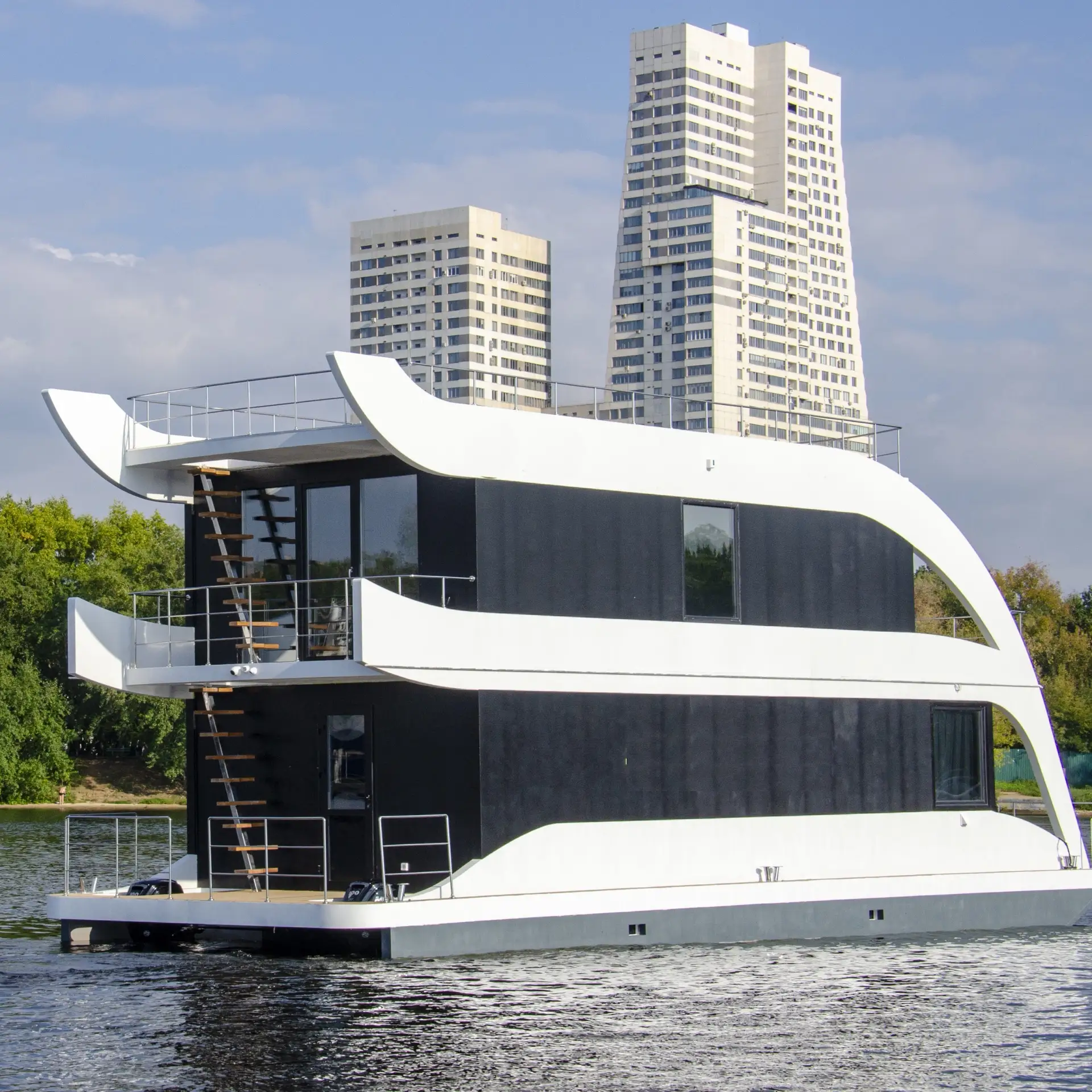 ХАУСБОТ (от англ. house — «дом» и boat — «лодка») - жилой дом, построенный на плавучей ...