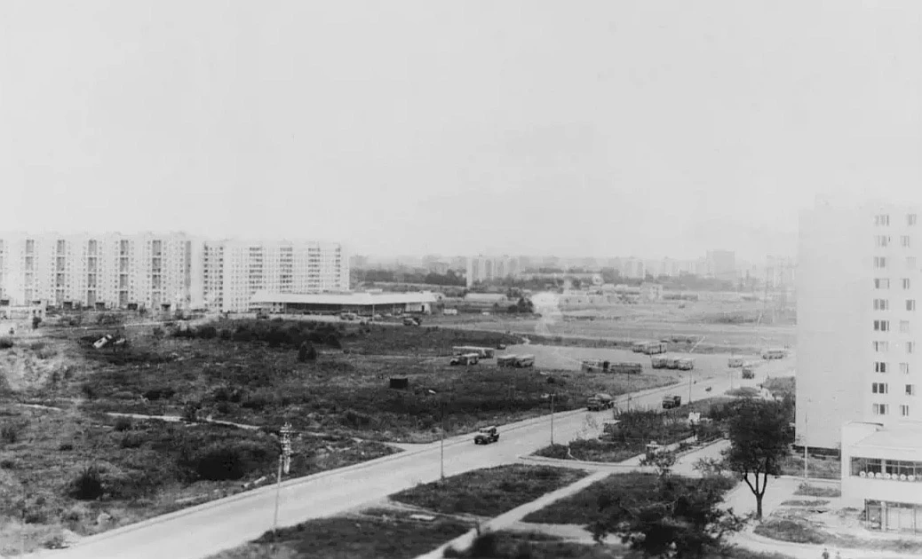 Вид на Костромскую улицу, 1983 - 1985 гг.