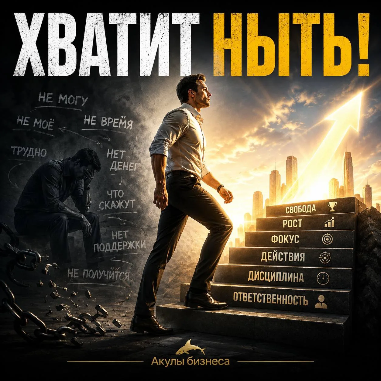 🔥 Хватит ныть. Пора отвечать за свою жизнь