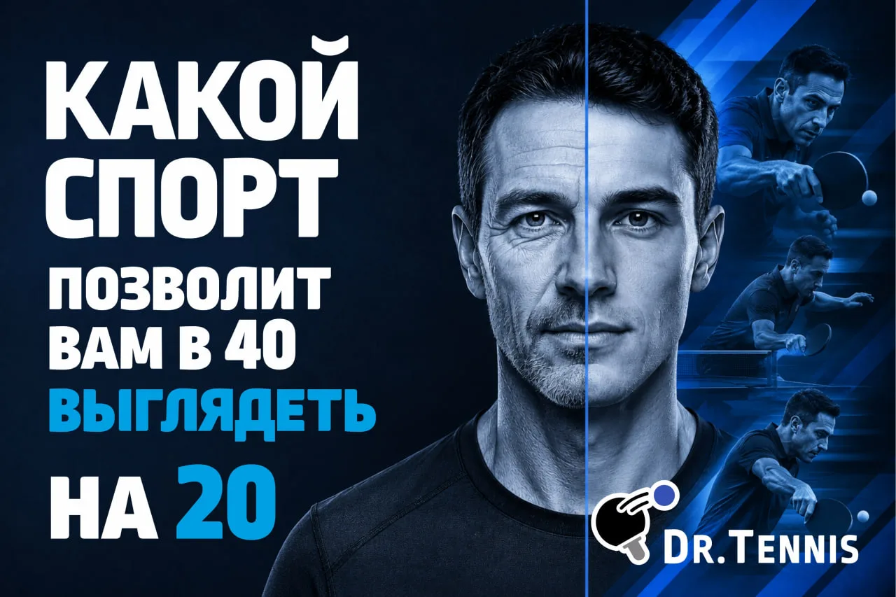 Спорим, вы никогда не угадаете, какой спорт признан самым полезным для долголетия? 🏓
Не йога. Не пл
