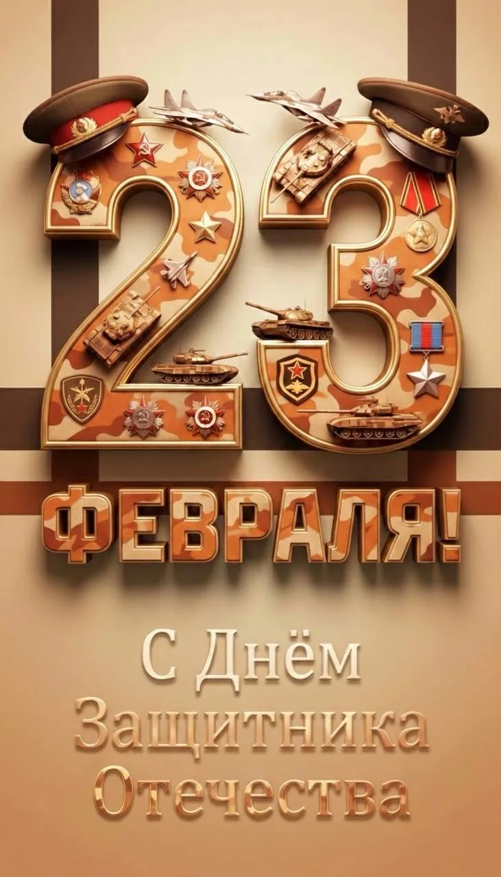 Поздравляем с 23 февраля всех защитников Тульской области! 🇷🇺  Быть защитником — это не только военн