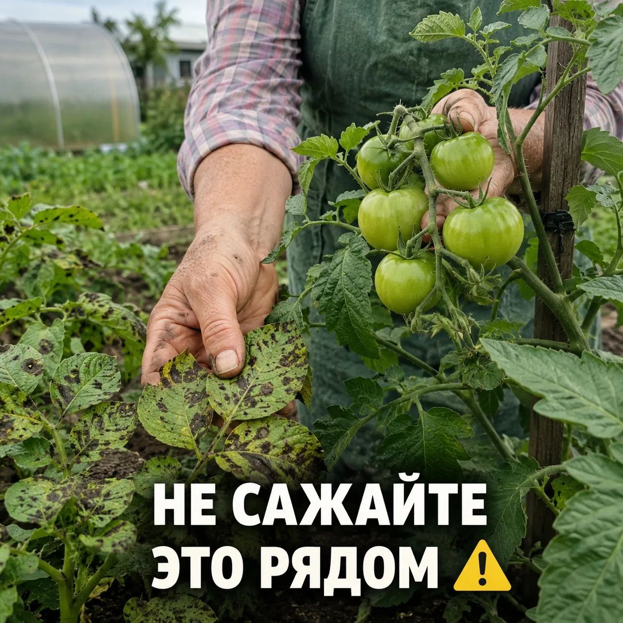 🍅 Никогда не сажайте помидоры рядом с этим — урожая можете не дождаться! Ошибка, котор...