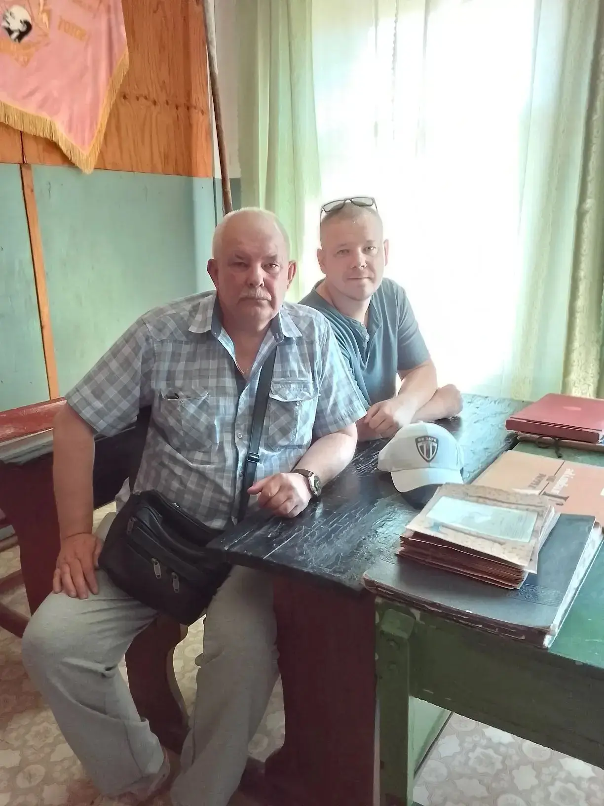 11 июня 2026 года родную школу, а ныне музей, впервые посетил наш земляк. Ни разу не бывавший здесь 